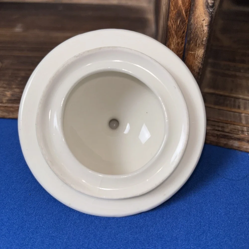 Eschenbach Feinkeramik CERANOVA Sugar Bowl with Lid Hand Painted Inglaze Vintage
